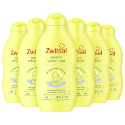 6x Zwitsal Zeepvrij Schuimbad 200 ml
