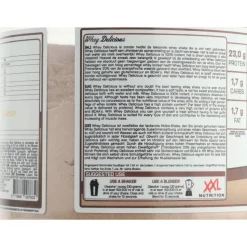 XXL Nutrition Whey Delicious Chocolade 450 gr