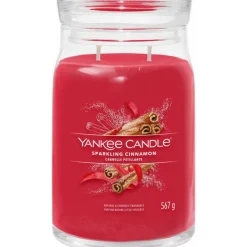 Yankee Candle Geurkaars Large Jar Sparkling Cinnamon 567 gr