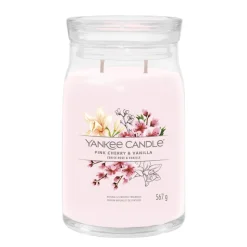 Yankee Candle Geurkaars Large Jar Pink Cherry & Vanilla Signature 567 gr