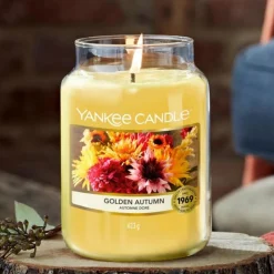 Yankee Candle Geurkaars Large Jar Golden Autumn 623 gr