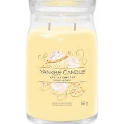 Yankee Candle Geurkaars Large Jar Vanilla Cupcake 567 gr