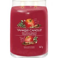 Yankee Candle Geurkaars Large Jar Red Apple Wreath 567 gr