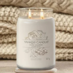 Yankee Candle Geurkaars Large Jar Warm Cashmere 567 gr