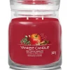 Yankee Candle Geurkaars Medium Jar Red Apple Wreath 368 gr