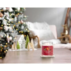 Yankee Candle Geurkaars Medium Jar Red Apple Wreath 368 gr