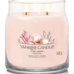 Yankee Candle Geurkaars Medium Jar Pink Sands 368 gr