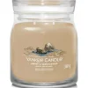 Yankee Candle Geurkaars Medium Jar Amber & Sandalwood 368 gr