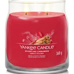 Yankee Candle Geurkaars Medium Jar Sparkling Cinnamon 368 gr