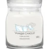 Yankee Candle Geurkaars Medium Jar Clean Cotton 368 gr