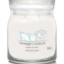 Yankee Candle Geurkaars Medium Jar Clean Cotton 368 gr