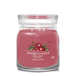 Yankee Candle Geurkaars Medium Jar Black Cherry Signature 368 gr