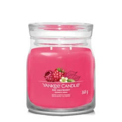 Yankee Candle Geurkaars Medium Jar Red Raspberry Signature 368 gr