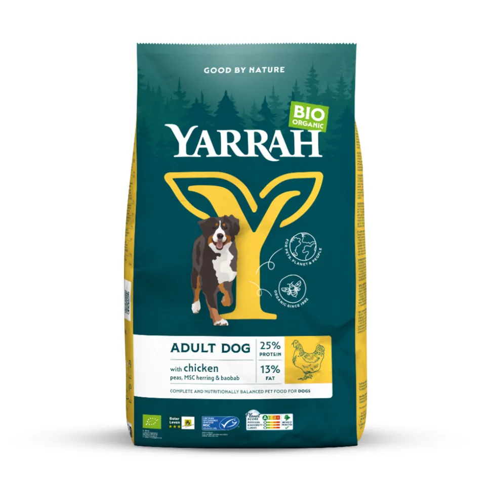 Yarrah Bio Hondenvoer Adult Kip 5 kg