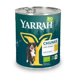 Yarrah Bio Hondenvoer Chunks Kip 820 gr