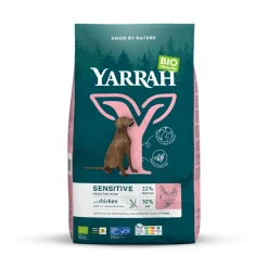 Yarrah Bio Hondenvoer Sensitive Adult Kip & Rijst 2 kg