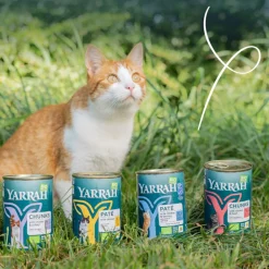 Yarrah Bio Kattenvoer Chunks Kip & Rund 405 gr