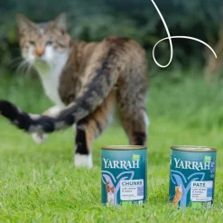 Yarrah Bio Kattenvoer Chunks Kip & Kalkoen 405 gr