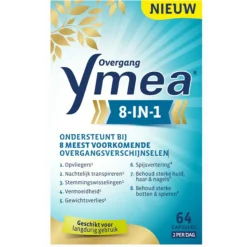 Ymea Overgang 8 in 1 Capsules 64 capsules