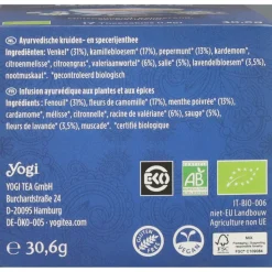 Yogi tea Bedtime Biologisch 17 stuks