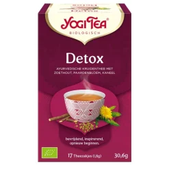 Yogi tea Detox Biologisch 17 stuks