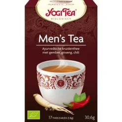 Yogi tea Mens Tea Biologisch 17 stuks