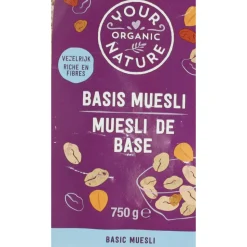 Your Organic Nature Muesli Basis 750 gr