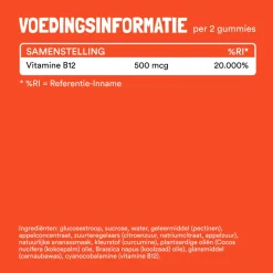 Yummygums B12 Energie Gummies 60 stuks