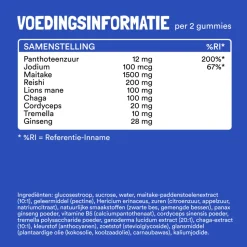 Yummygums Mushroom Complex 60 stuks