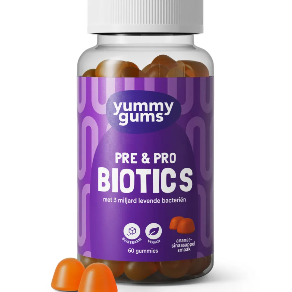 Yummygums Pre & Pro biotics 60 gummies
