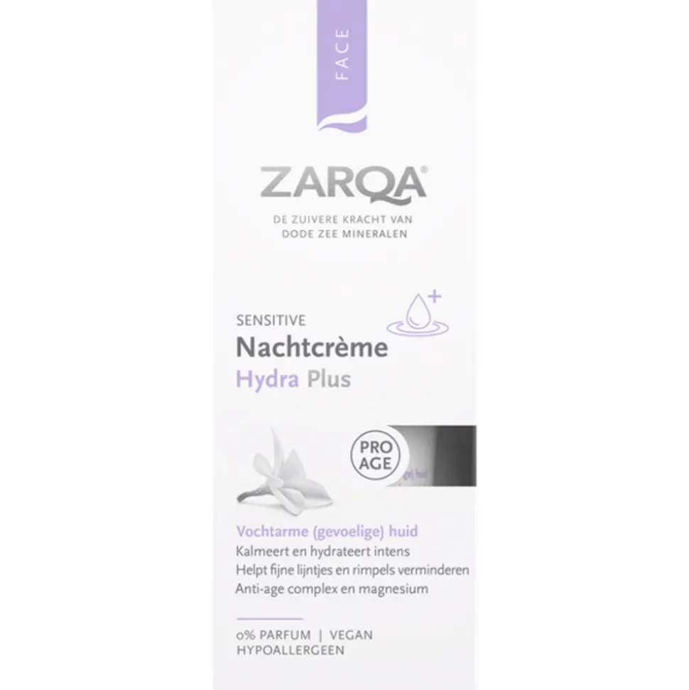 Zarqa Nachtcreme Hydra Plus Sensitive 50 ml
