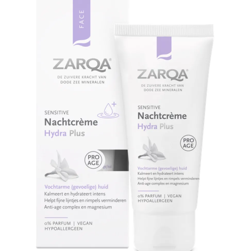 Zarqa Nachtcreme Hydra Plus Sensitive 50 ml