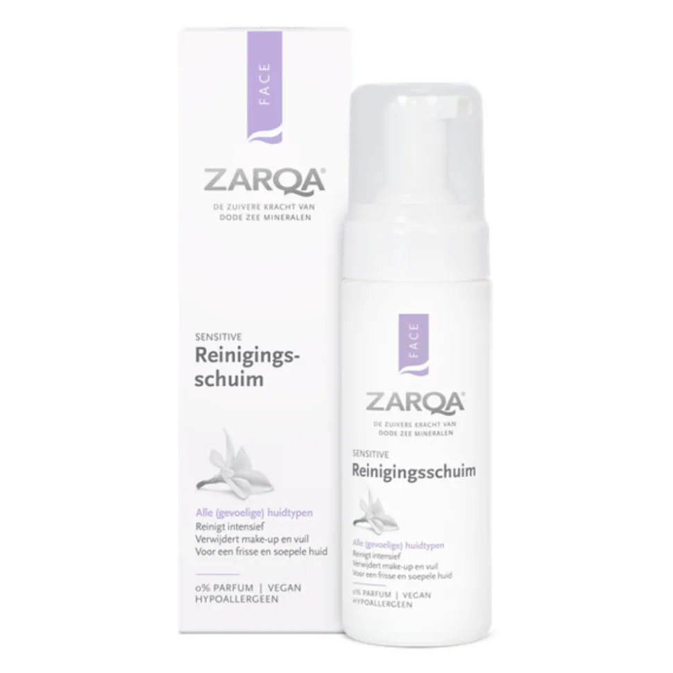 Zarqa Reinigingsschuim Sensitive 150 ml