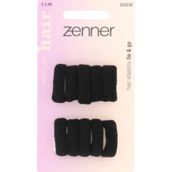 Zenner Elastieken Rollup Zwart 10 stuks
