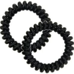 Zenner Haarelastiek Cable Zwart 2 stuks