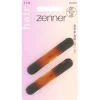 Zenner Haarspeld Stay in Hair Bruin 7,5 cm 2 stuks