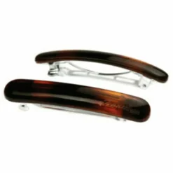 Zenner Haarspeld Stay in Hair Bruin 7,5 cm 2 stuks