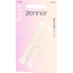 Zenner Klemspelden Zilver 2 stuks