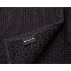 ZO Handdoek Gerecycled Katoen Antraciet 2 stuks