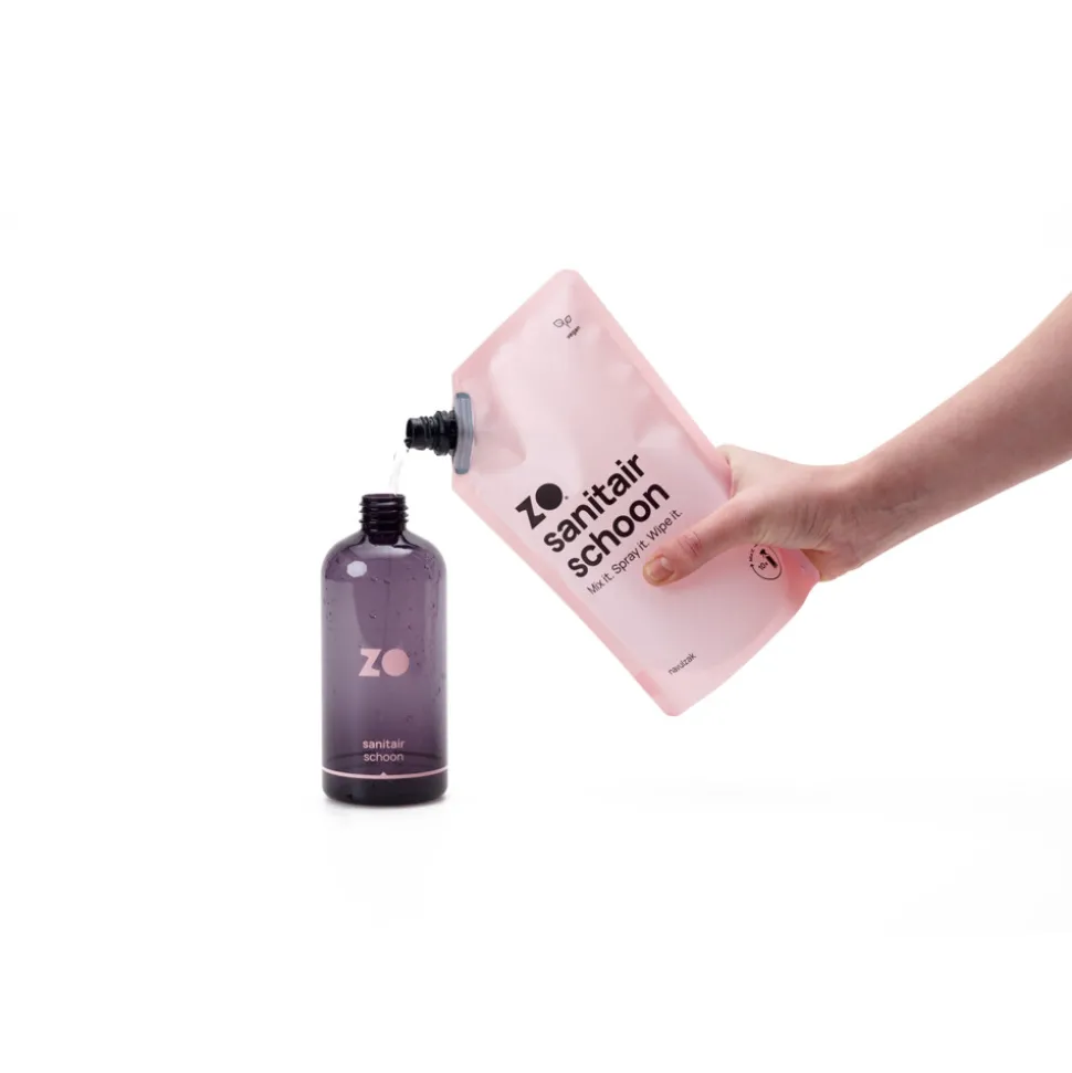 ZO Sanitair Schoon Eucalyptus en Rozemarijn Navulzak 10 navullingen