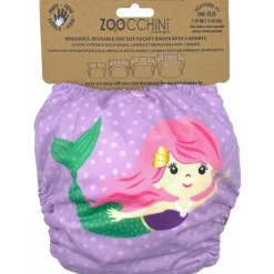 Zoocchini Wasbare Luier Marietta the Mermaid (incl. 2 inserts)