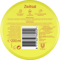 Zwitsal Zachte Crème 200 ml